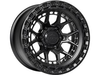Lock Off-Road Matte Black Commando Wheel